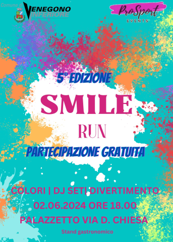 Smile Run - Corri a Colori