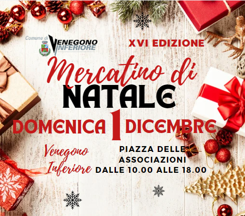 Aperte le iscrizioni al XVI Mercatino di Natale