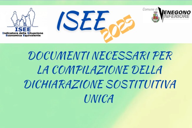 Attestazione ISEE 2025