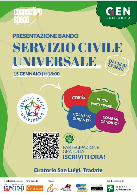 Presentazione del Bando Servizio Civile Universale