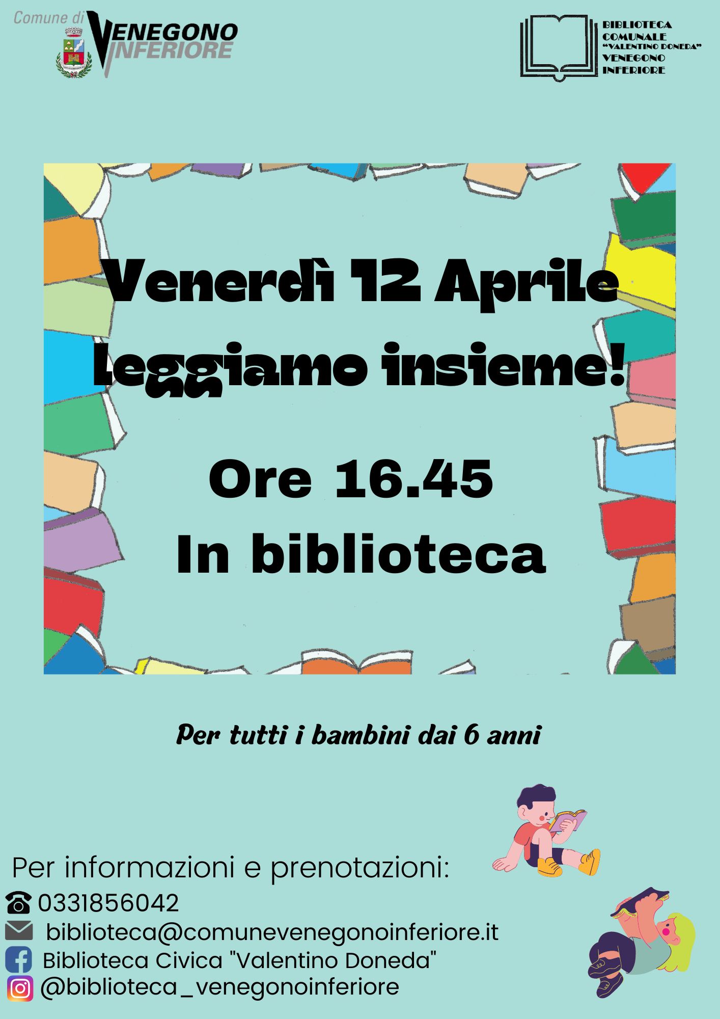 Lettura in biblioteca